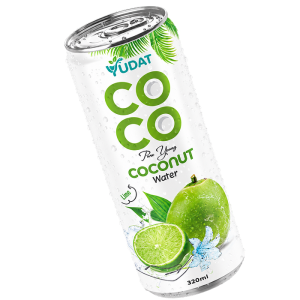 Yudat 320ml Lime Flavor Coconut Water