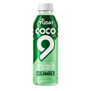 Yudat COCO 9 Active Hydration Coconut Water with Electrolytes – Cucumber Flavor 500ml